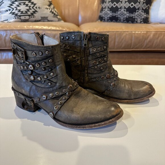 Freebird Olive Green Halo Boot, Size 9 - Picture 1 of 5